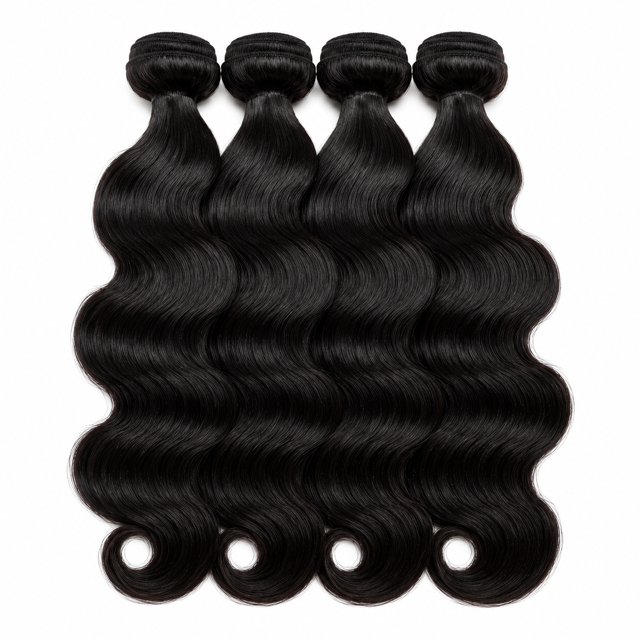 Raw Body Wave Bundle – 4 Bundles