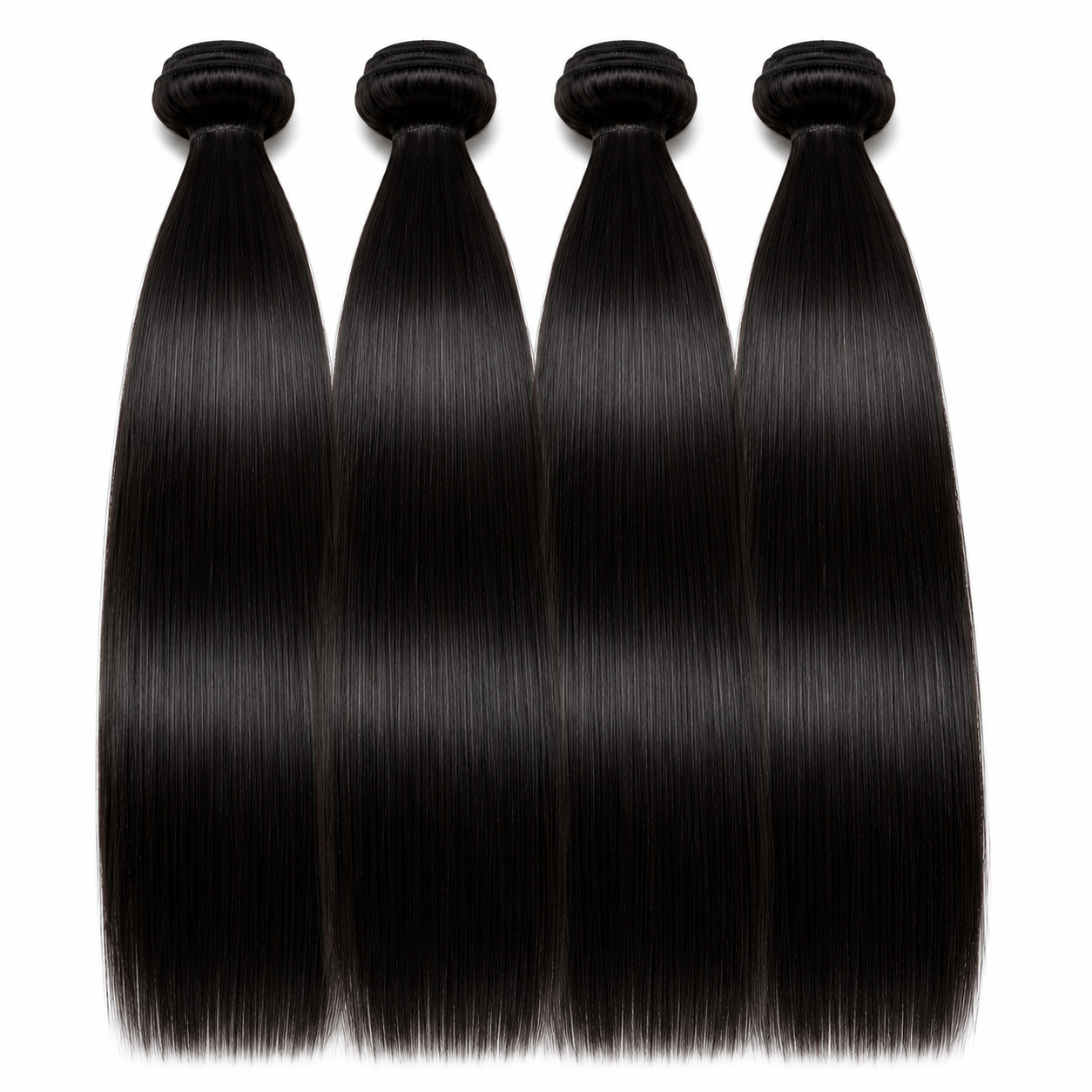 Raw Straight Bundles – 4 Bundles