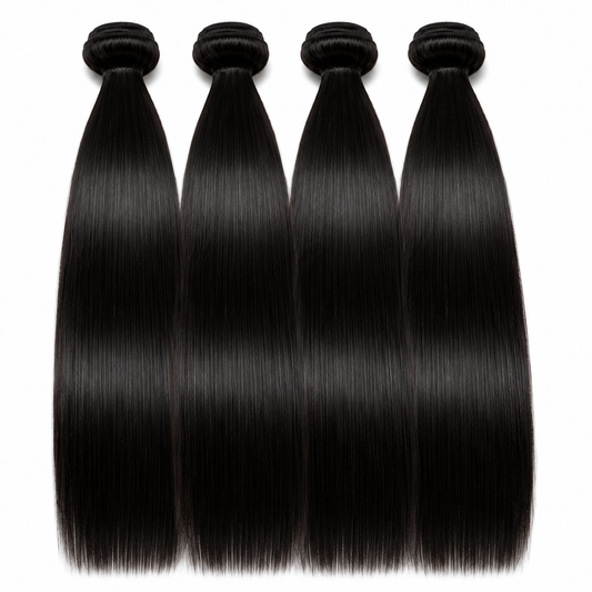 Raw Straight Bundles – 4 Bundles