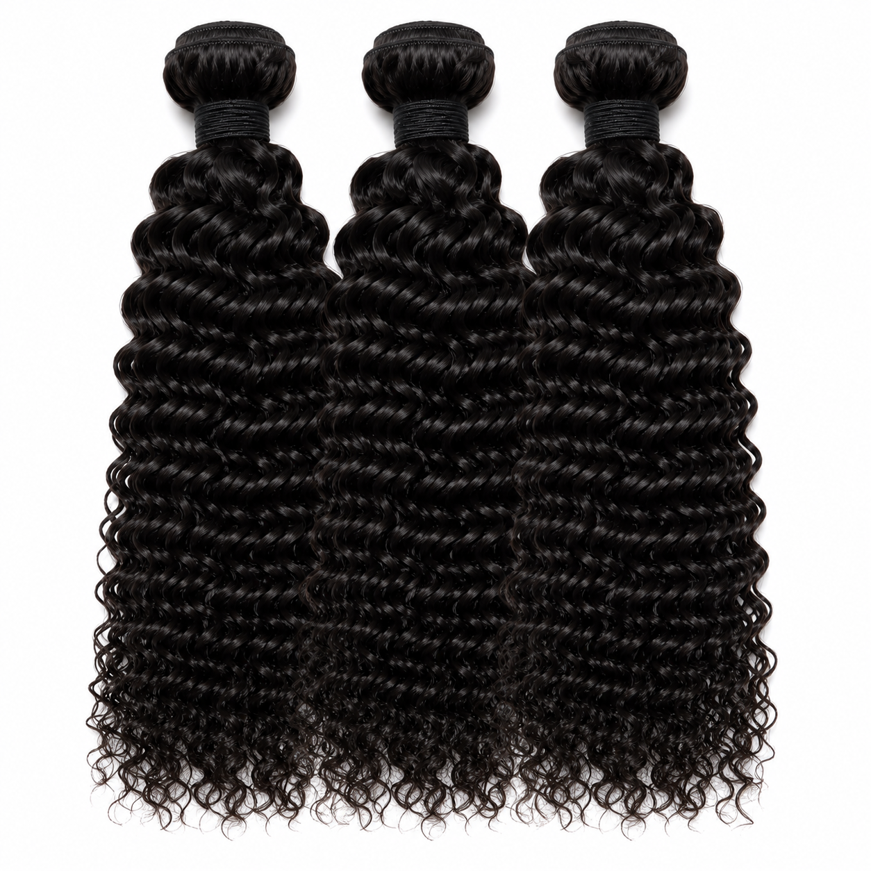 Virgin Burmese Curly Bundles – 3 Bundles