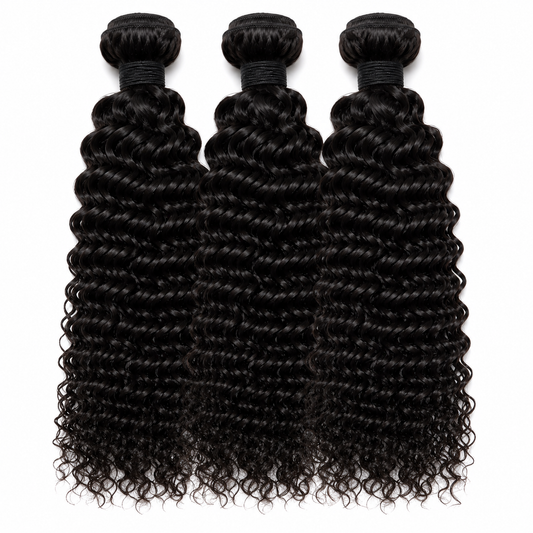 Virgin Burmese Curly Bundles – 3 Bundles